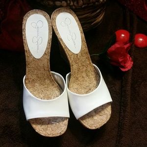 Cork Platform Shoes by Jessica Simpson!